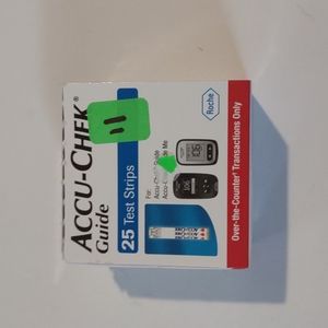 Accu-chek 25 test strips guide me